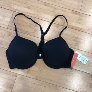 Black Racerback Bra